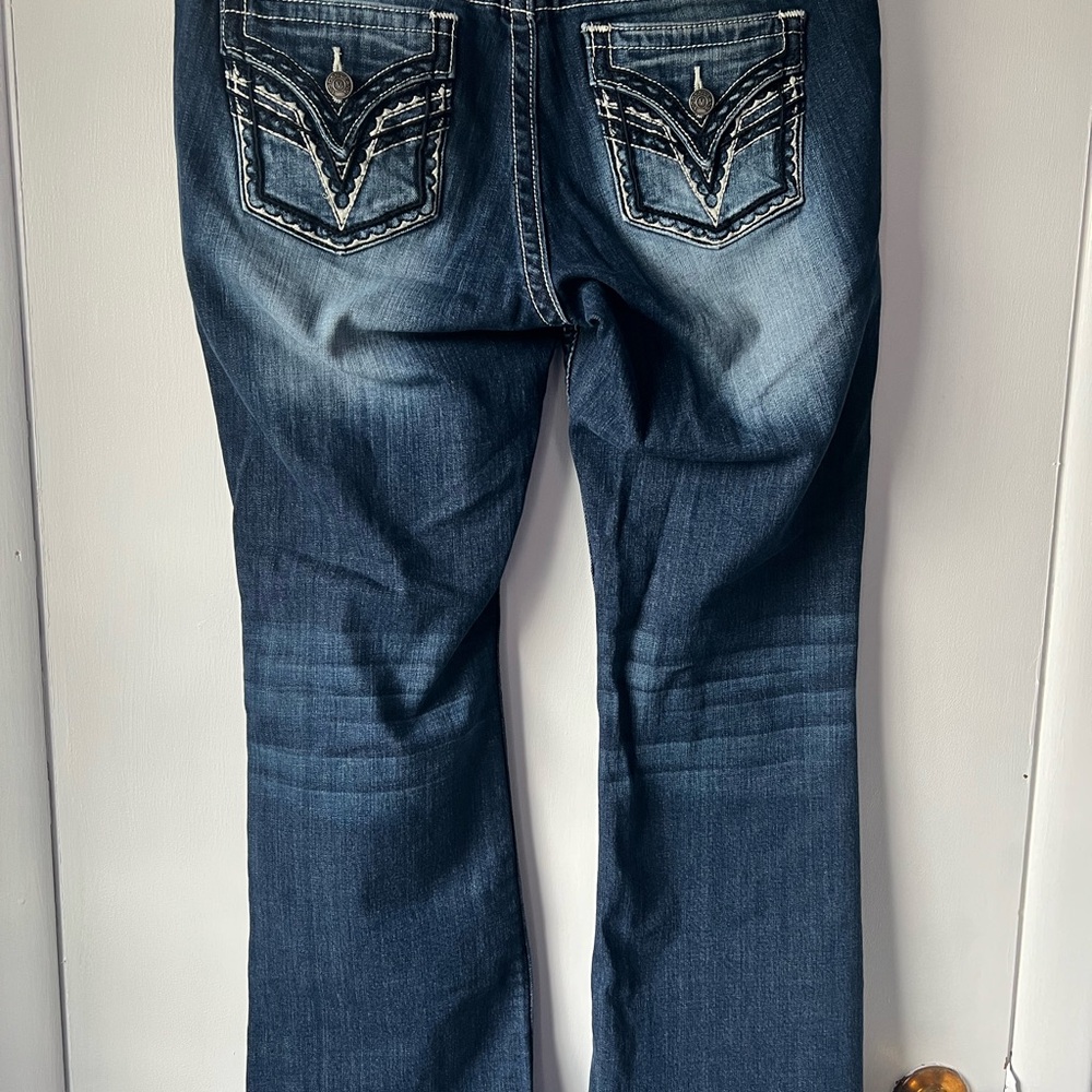 Vigoss Women's Boot Cut Jeans - Size 14x33 - Picture 5 of 10